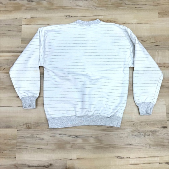 Vintage Carolina connection Duke crewneck sweatshirt Sz Large blue white gray - Picture 6 of 6